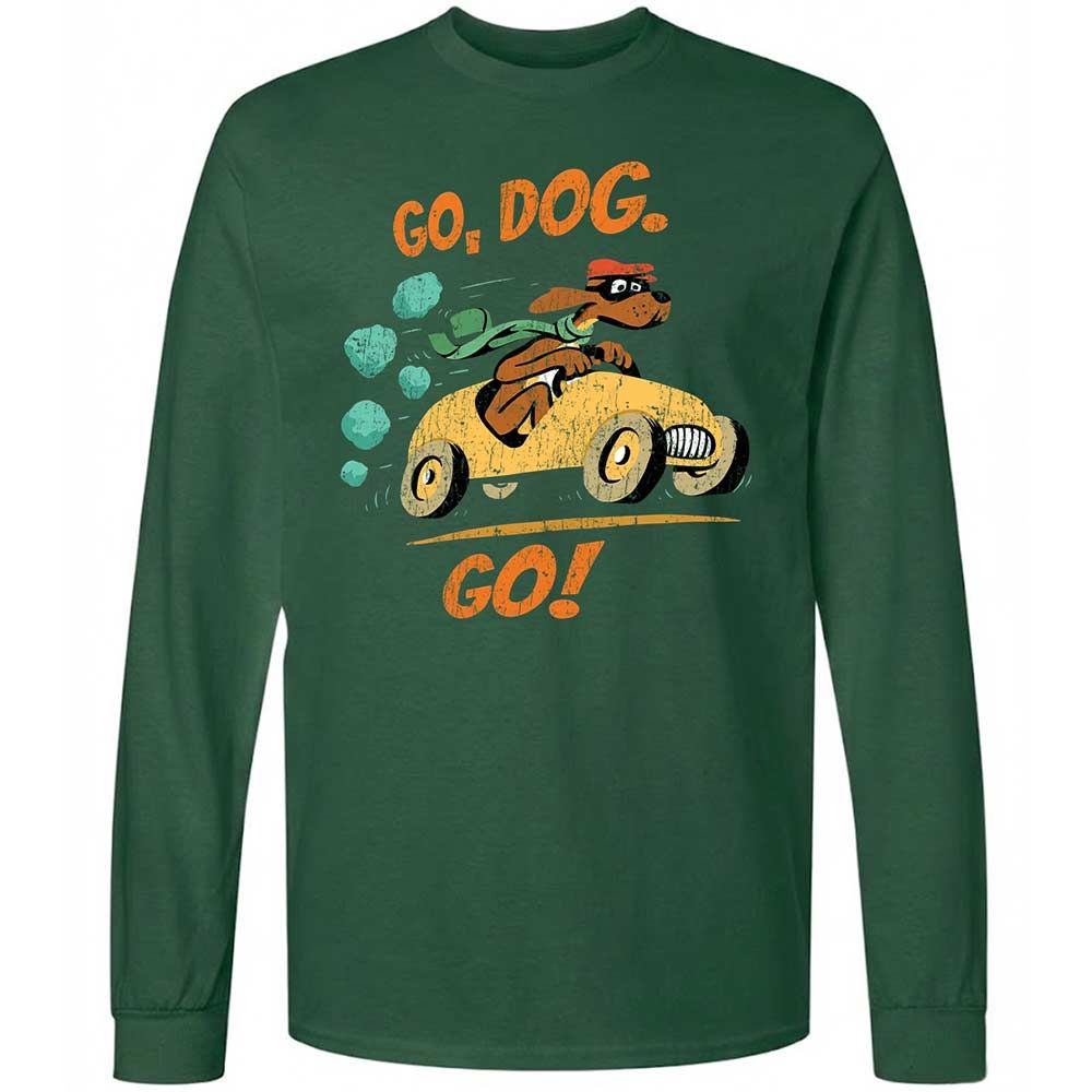 Long Sleeve T-Shirt - Y7CJBYHL - Forest Green - 4