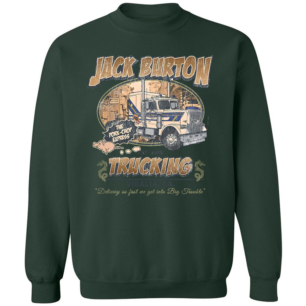 Big Trouble Trucking Company - Forest Green - 4