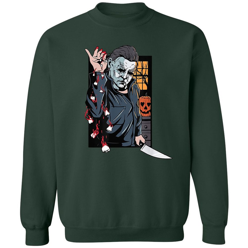 Classic Unisex Sweatshirt - C1LPBXFZ - Forest Green - 4