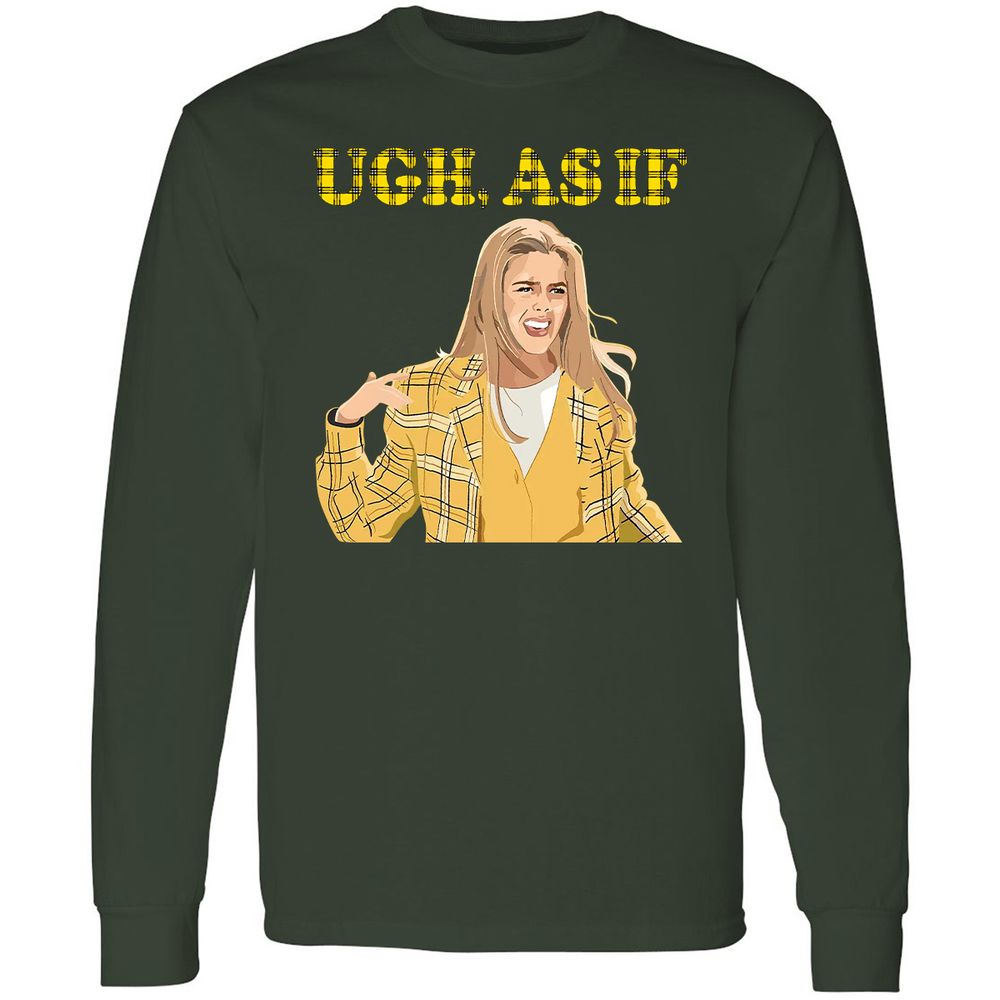 Long Sleeve T-Shirt - WCR9BQQ7 - Forest Green - 4