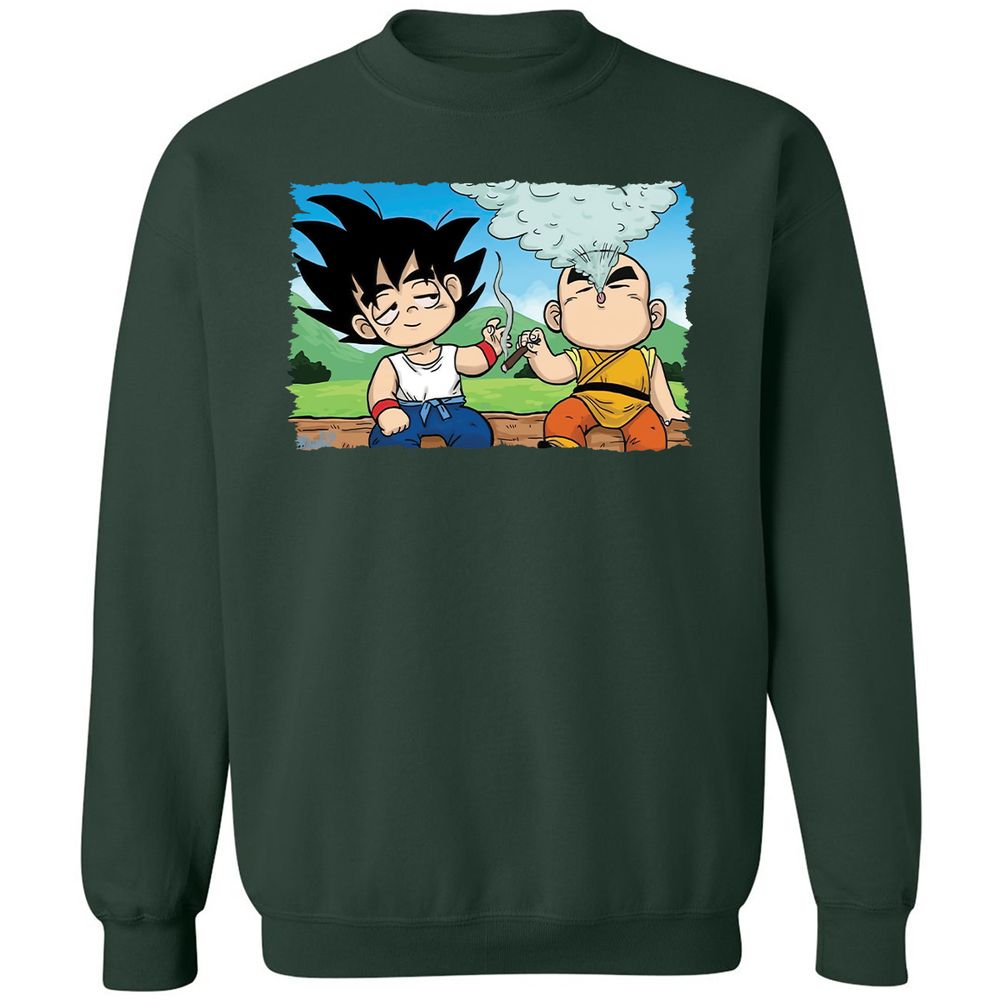 Classic Unisex Sweatshirt - Q5GU6DD2 - Forest Green - 4