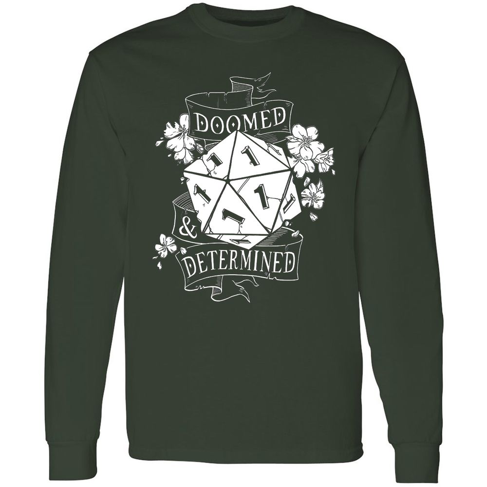 Long Sleeve T-Shirt - RTF3AM9F - Forest Green - 4