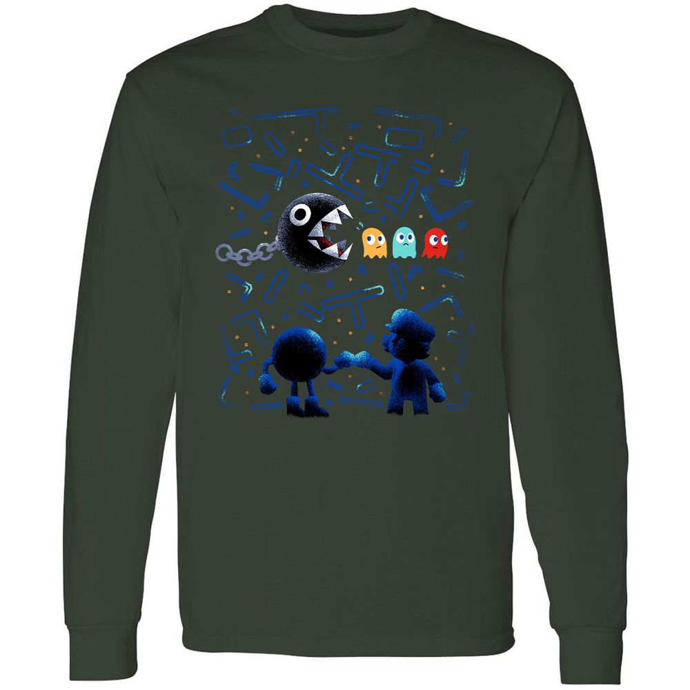 Long Sleeve T-Shirt - JWC5UVBS - Forest Green - 4