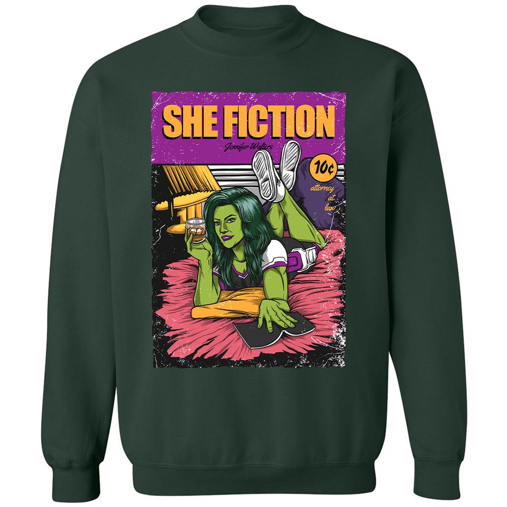 Classic Unisex Sweatshirt - FYDP4G3Y - Forest Green - 4