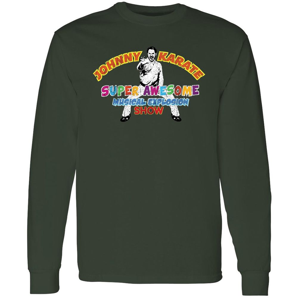 Long Sleeve T-Shirt - Y2VE3C52 - Forest Green - 4