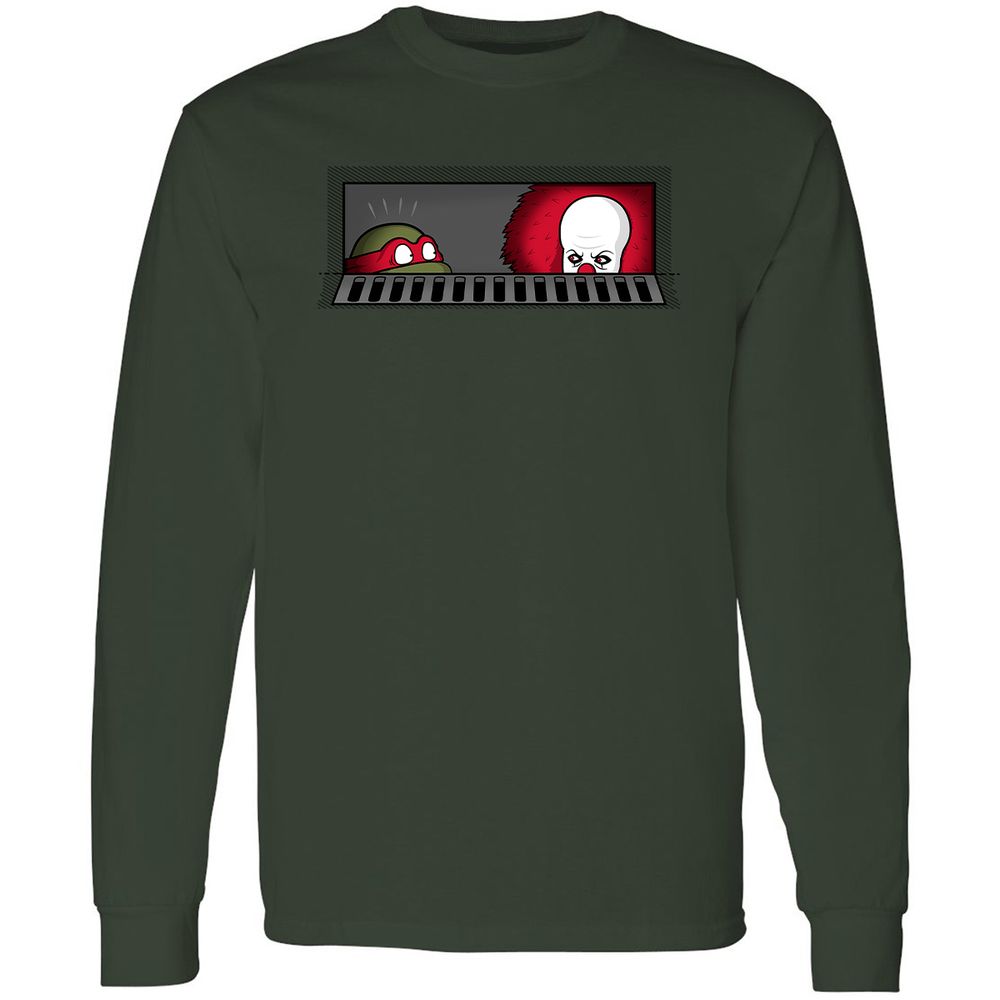 Long Sleeve T-Shirt - 3FHCRZ3C - Forest Green - 4