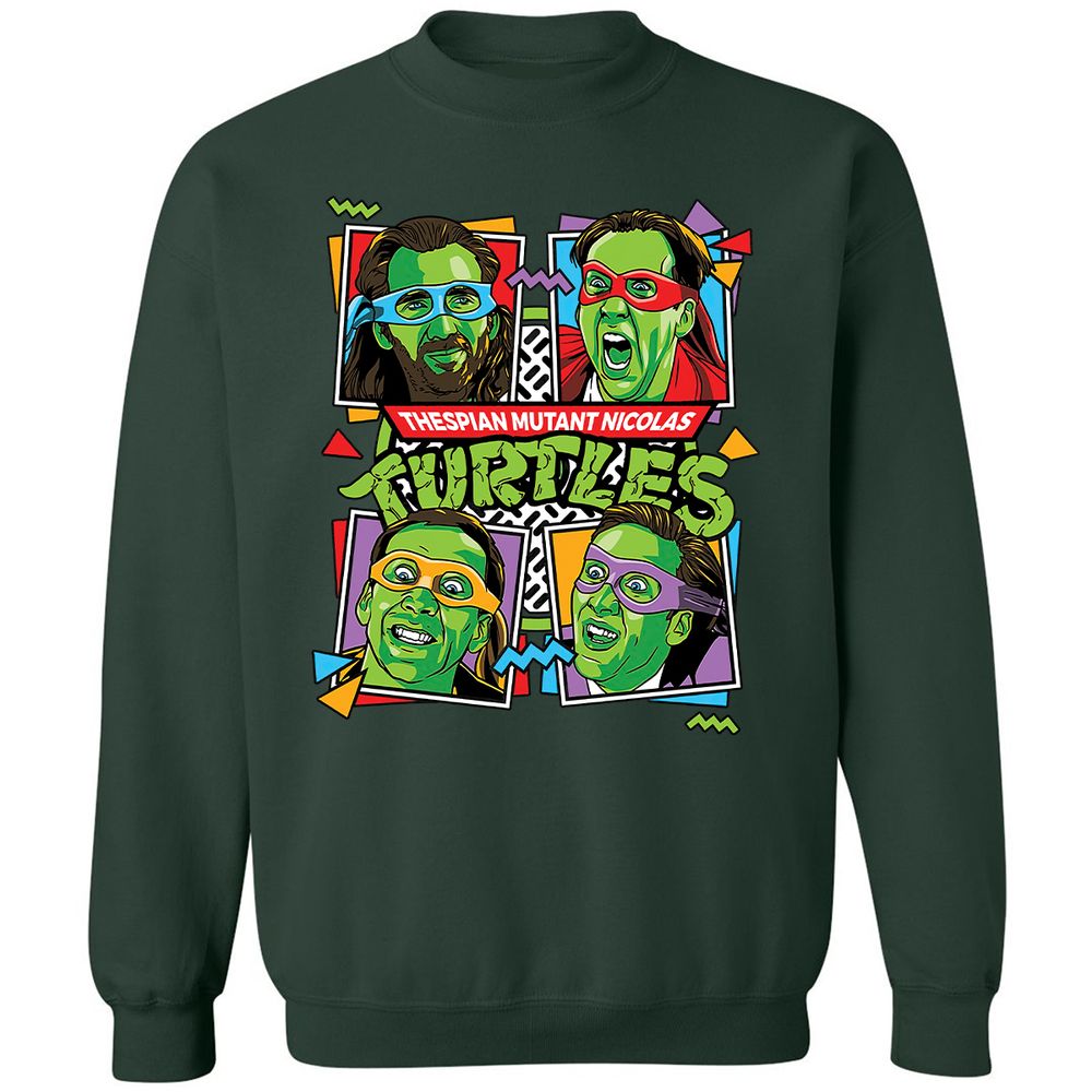Classic Unisex Sweatshirt - LDR6R4WW - Forest Green - 4
