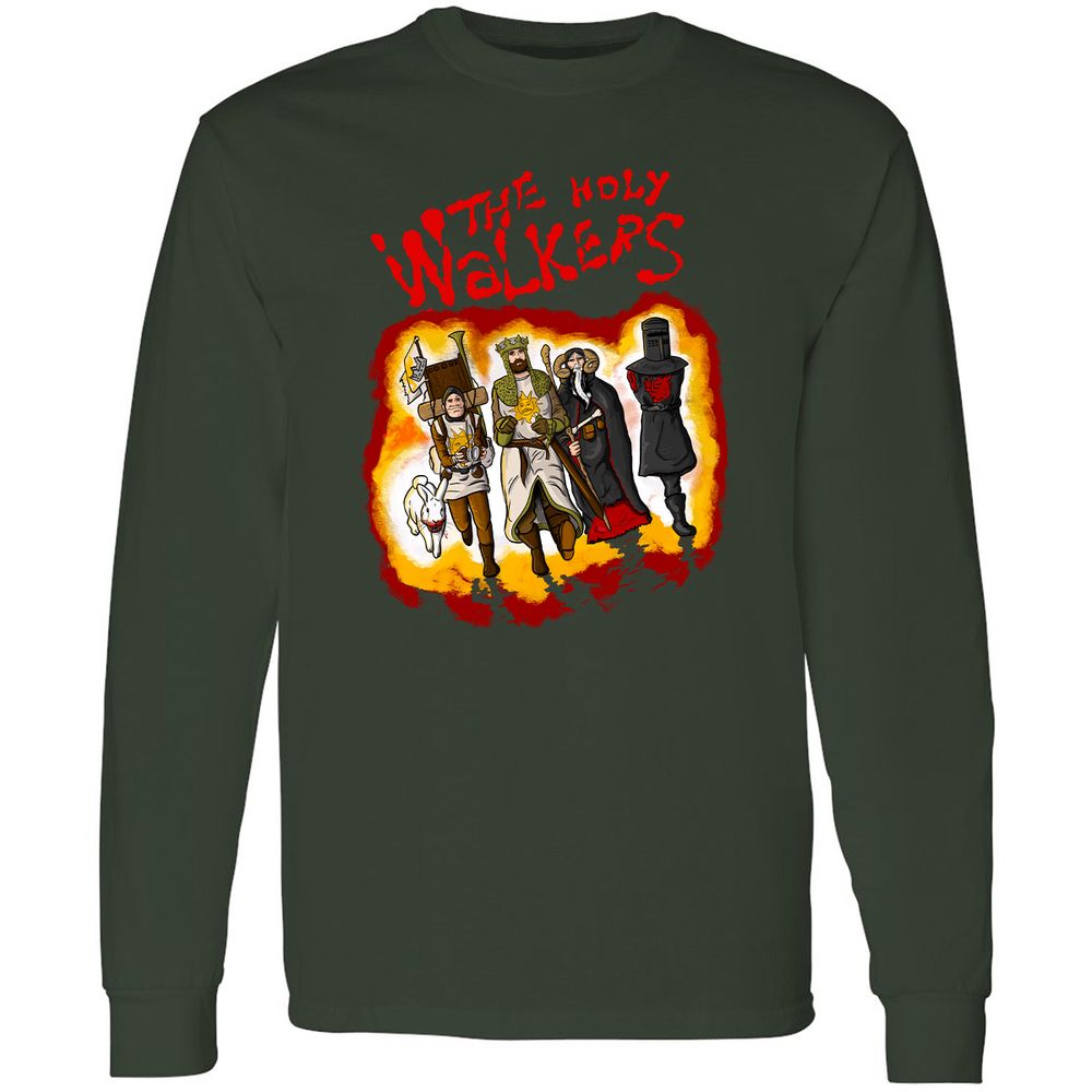 Long Sleeve T-Shirt - VUM3E3H4 - Forest Green - 4