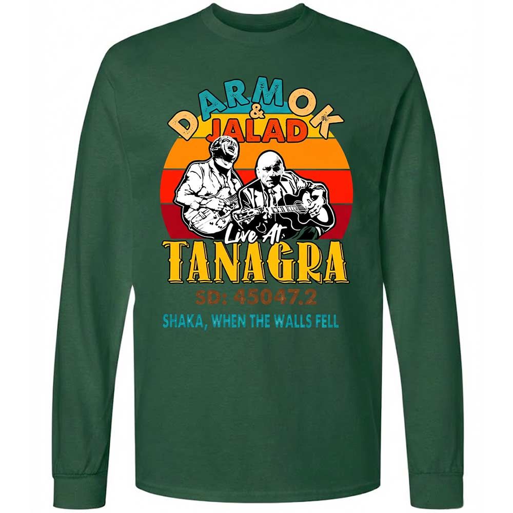Long Sleeve T-Shirt - 4LH6RP1F - Forest Green - 4