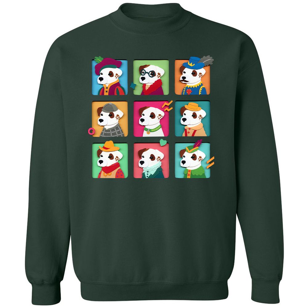 Classic Unisex Sweatshirt - J8586YCG - Forest Green - 4