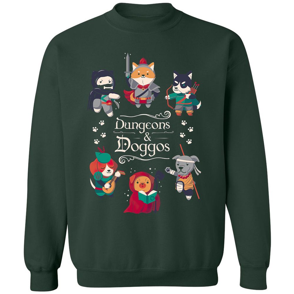 Classic Unisex Sweatshirt - AFYBJNGA - Forest Green - 4