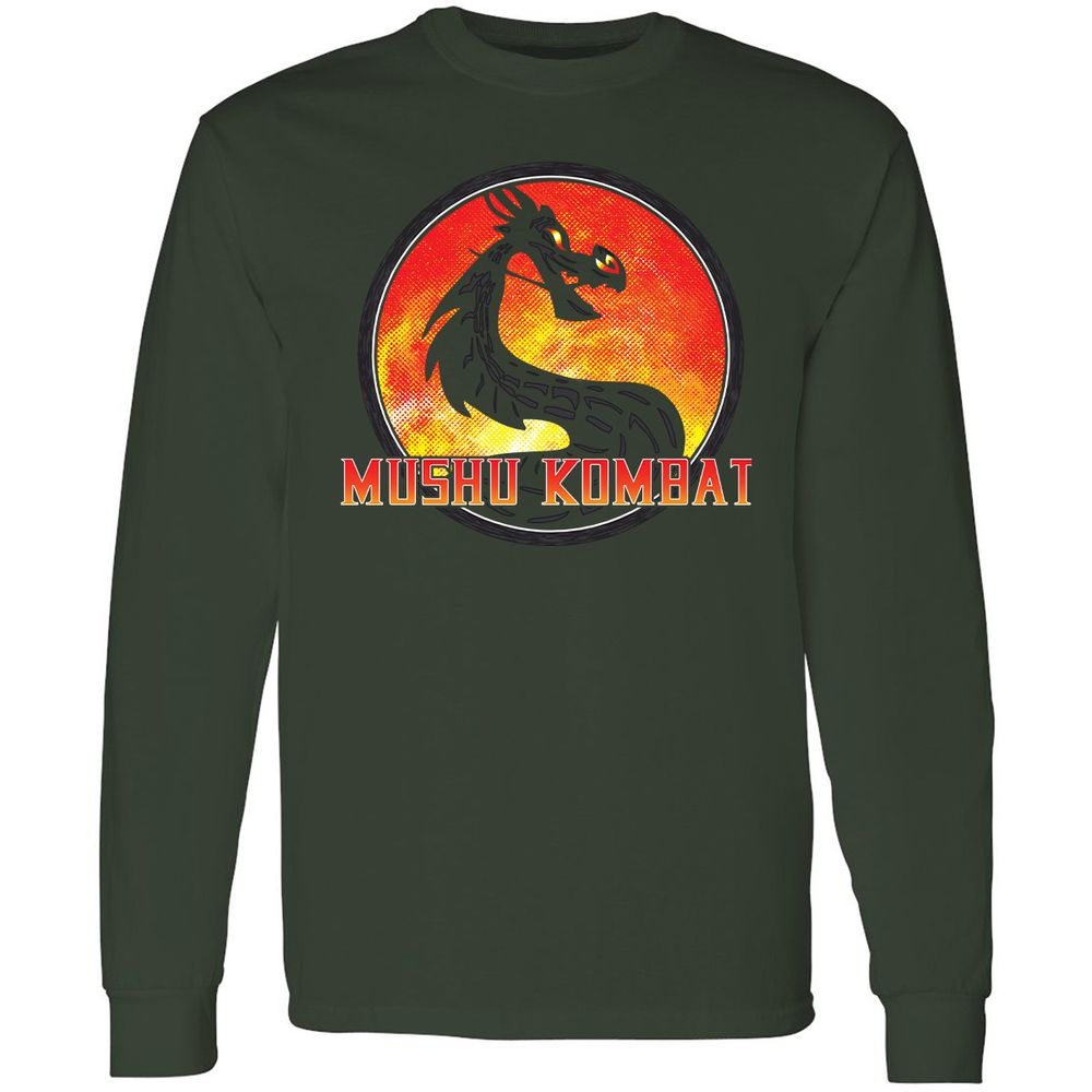 Long Sleeve T-Shirt - PTLZ5S2A - Forest Green - 4