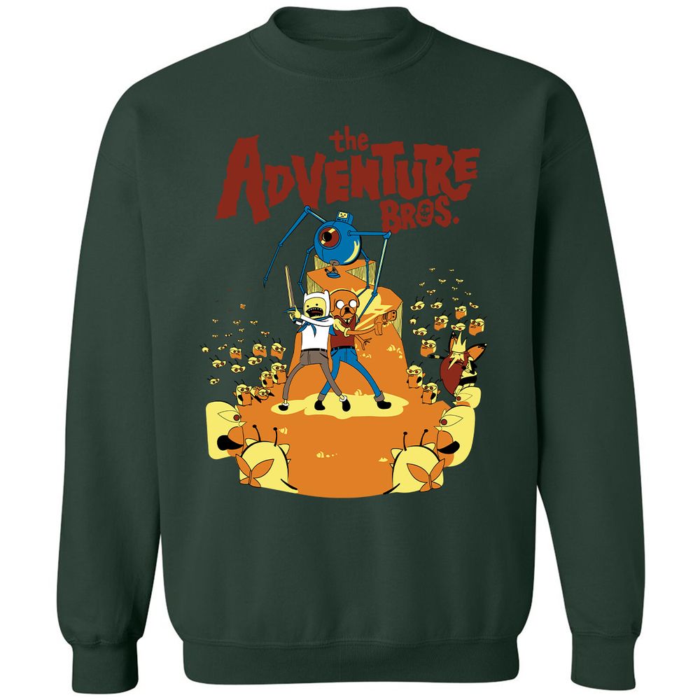Classic Unisex Sweatshirt - Q4KNJW3Y - Forest Green - 4
