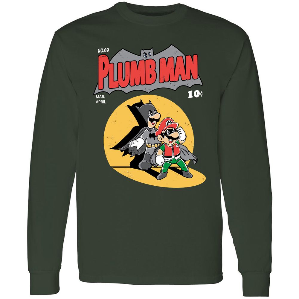 Long Sleeve T-Shirt - SCDXR6J1 - Forest Green - 4