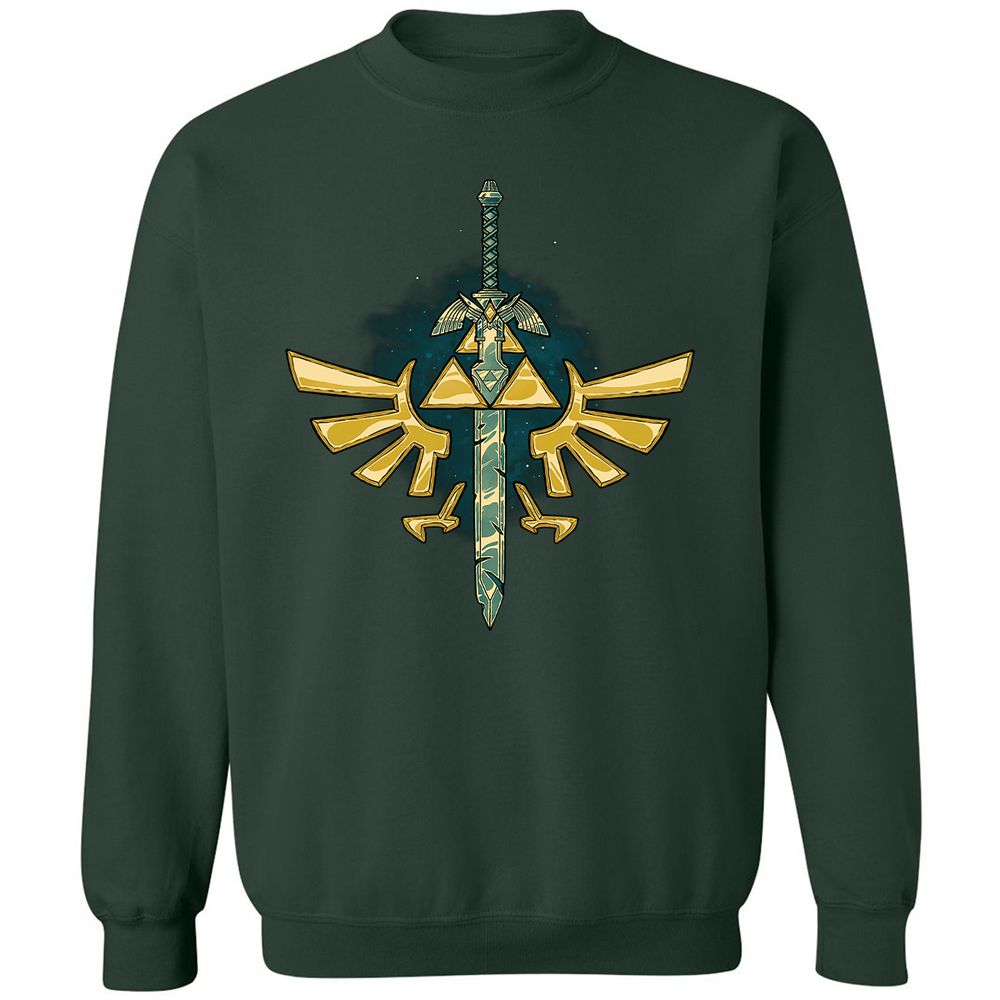 Classic Unisex Sweatshirt - KJAJE3GZ - Forest Green - 4