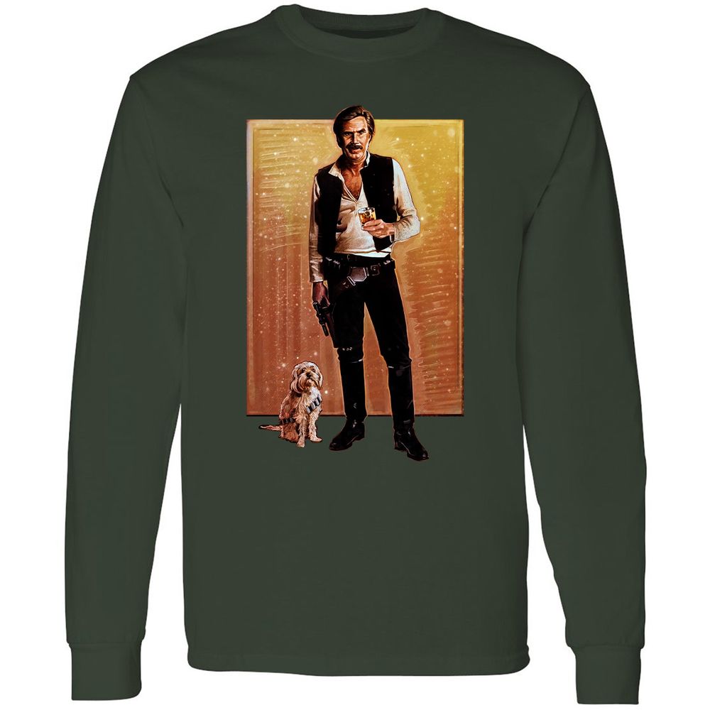 Long Sleeve T-Shirt - 2ZB8Z6NN - Forest Green - 4