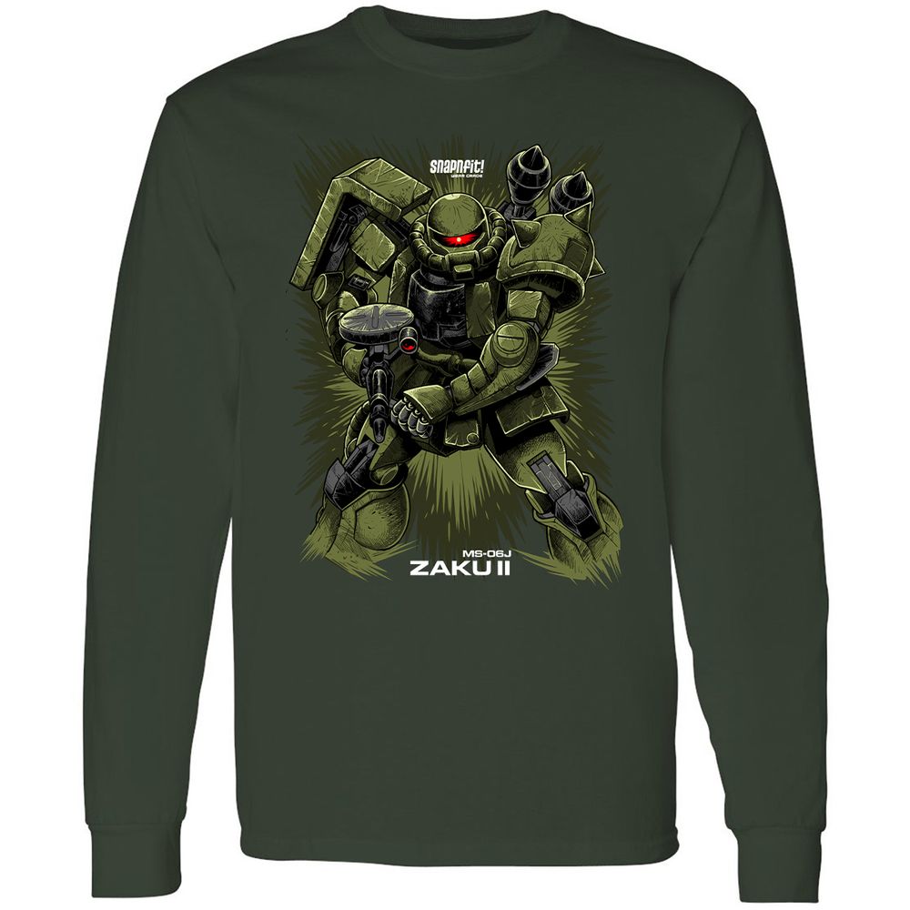 Long Sleeve T-Shirt - 2Y8PAA2M - Forest Green - 4