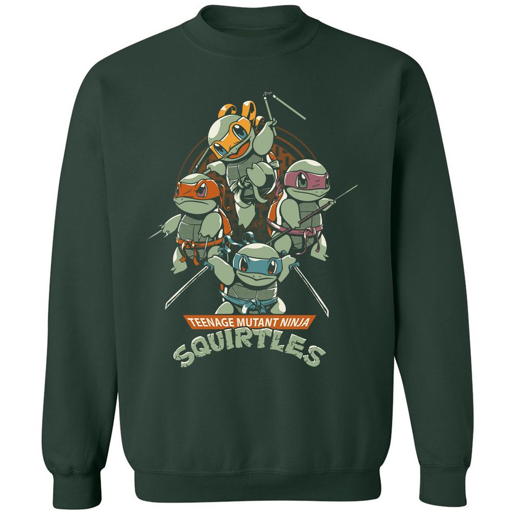 Classic Unisex Sweatshirt - 73A31KNP - Forest Green - 4