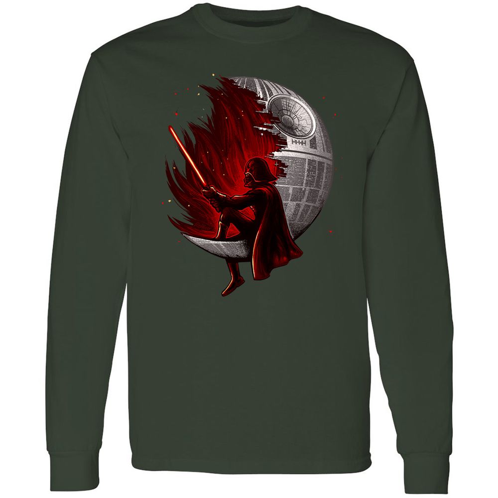 Long Sleeve T-Shirt - HK655U7L - Forest Green - 4