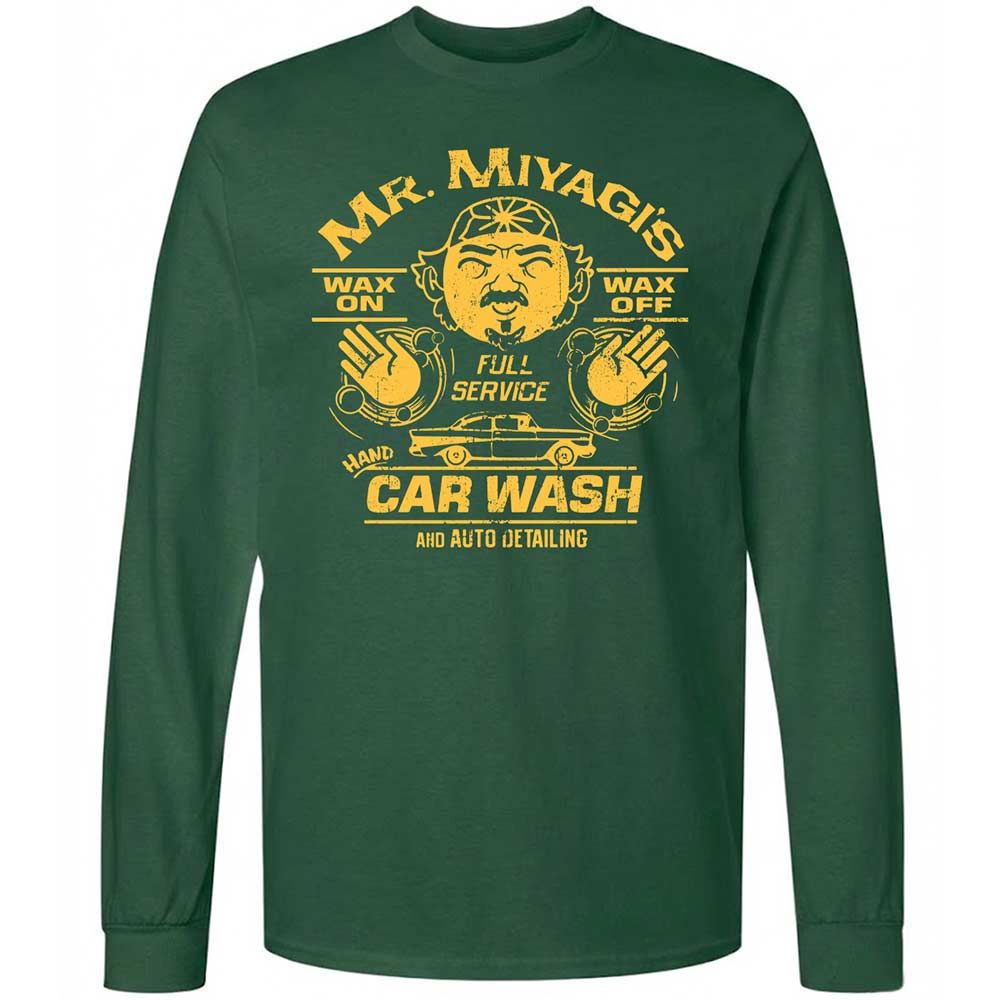 Long Sleeve T-Shirt - 3BQKR198 - Forest Green - 4