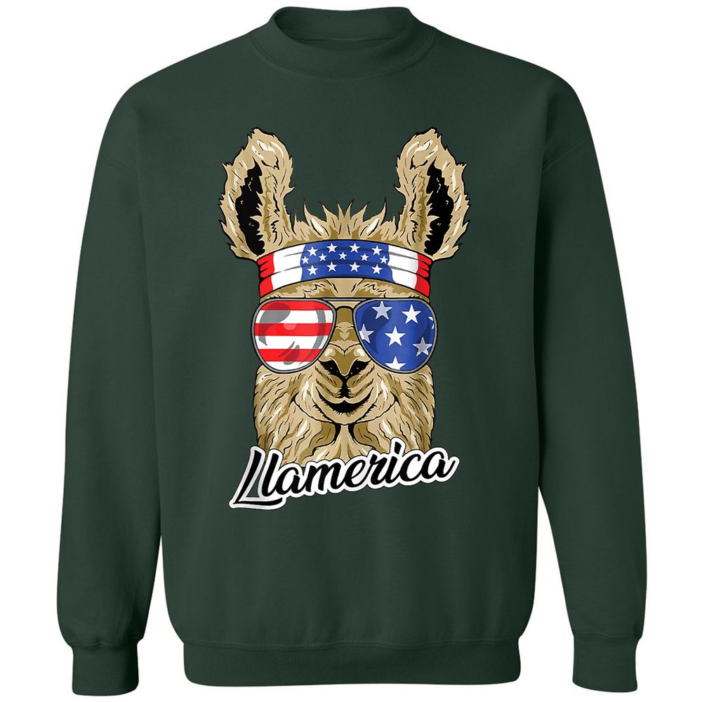 Classic Unisex Sweatshirt - PEKHCDFZ - Forest Green - 4