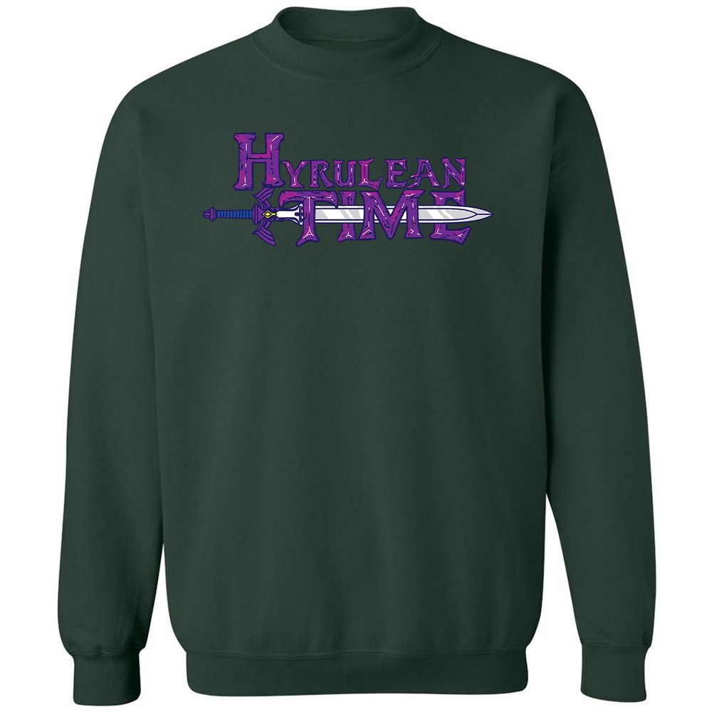 Classic Unisex Sweatshirt - ZVM9D8ST - Forest Green - 4