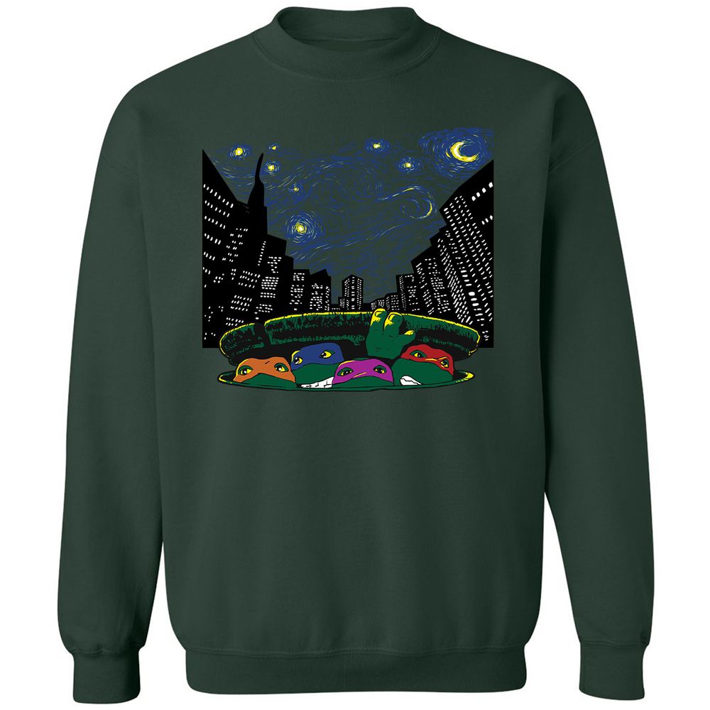 Classic Unisex Sweatshirt - P9CKDG9C - Forest Green - 4