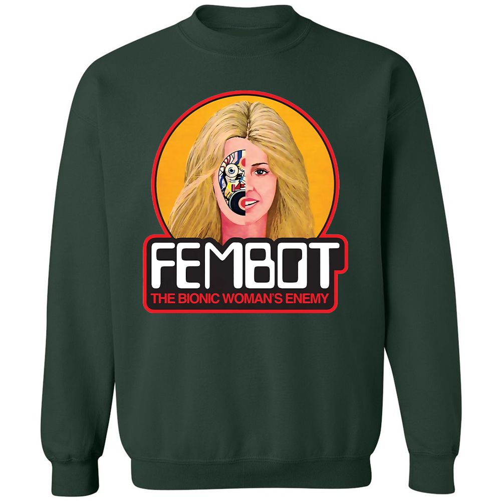 Classic Unisex Sweatshirt - ASB3XFF7 - Forest Green - 4