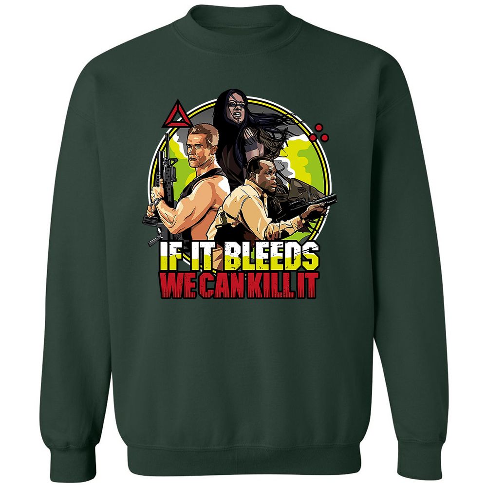 Classic Unisex Sweatshirt - 6E47VXJF - Forest Green - 4