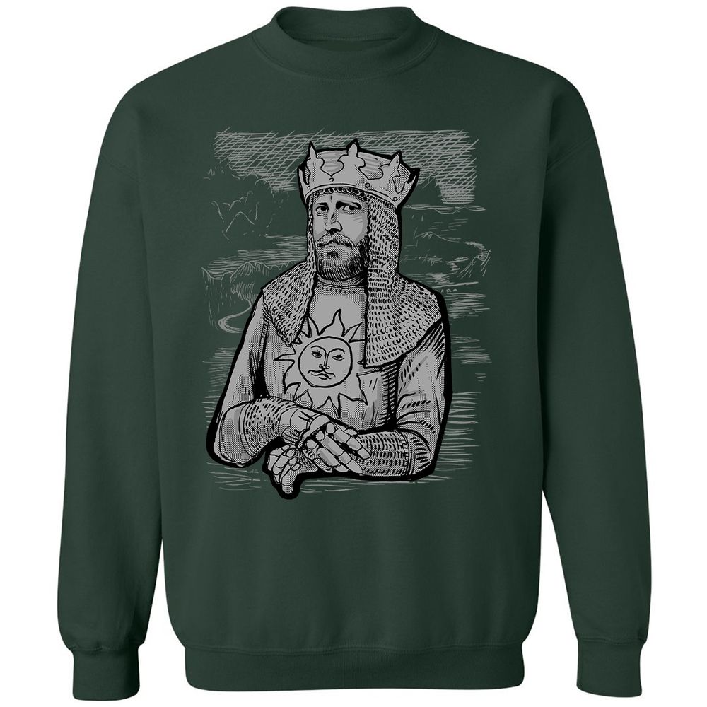 Classic Unisex Sweatshirt - JSMXGGSF - Forest Green - 4