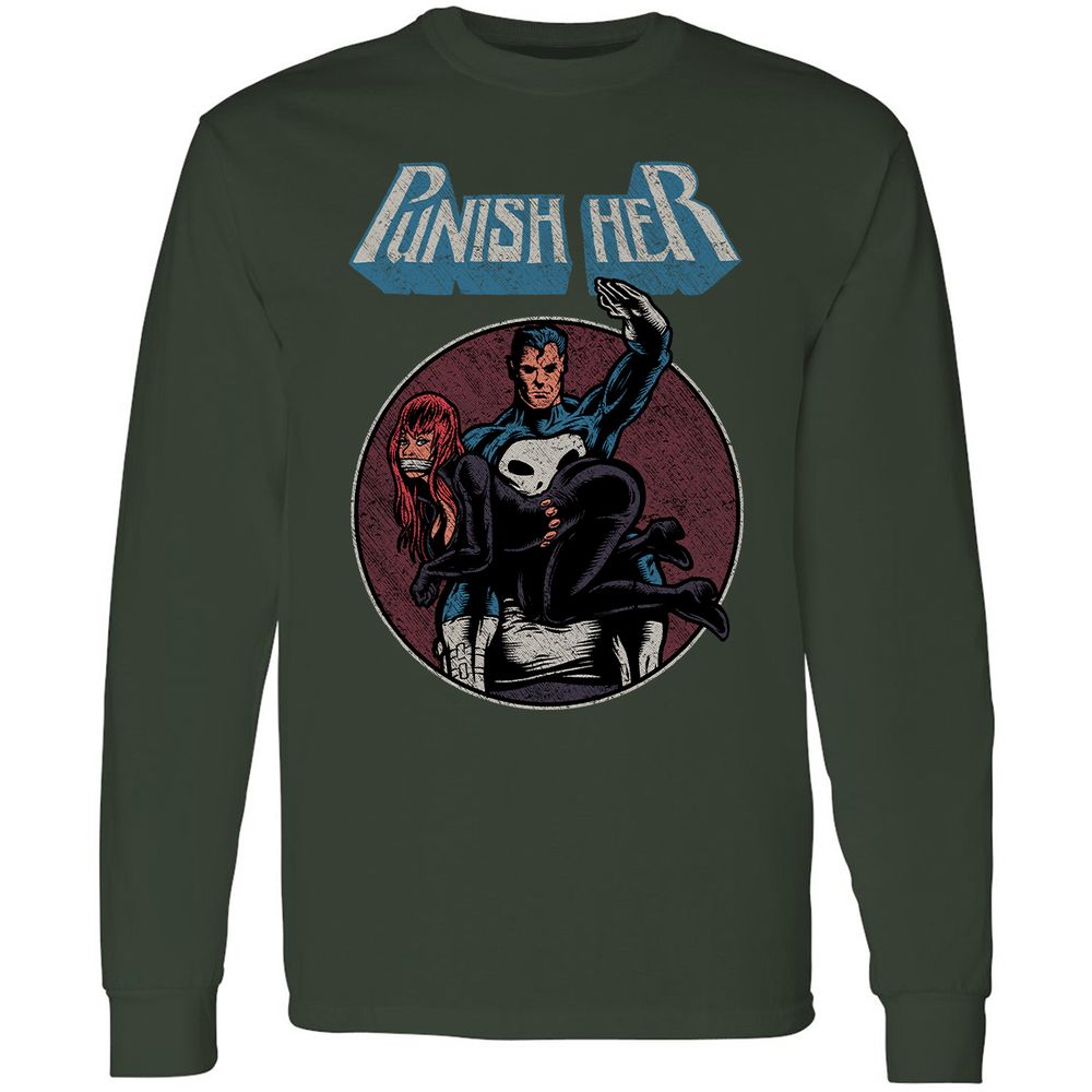 Long Sleeve T-Shirt - E3T97BMD - Forest Green - 4