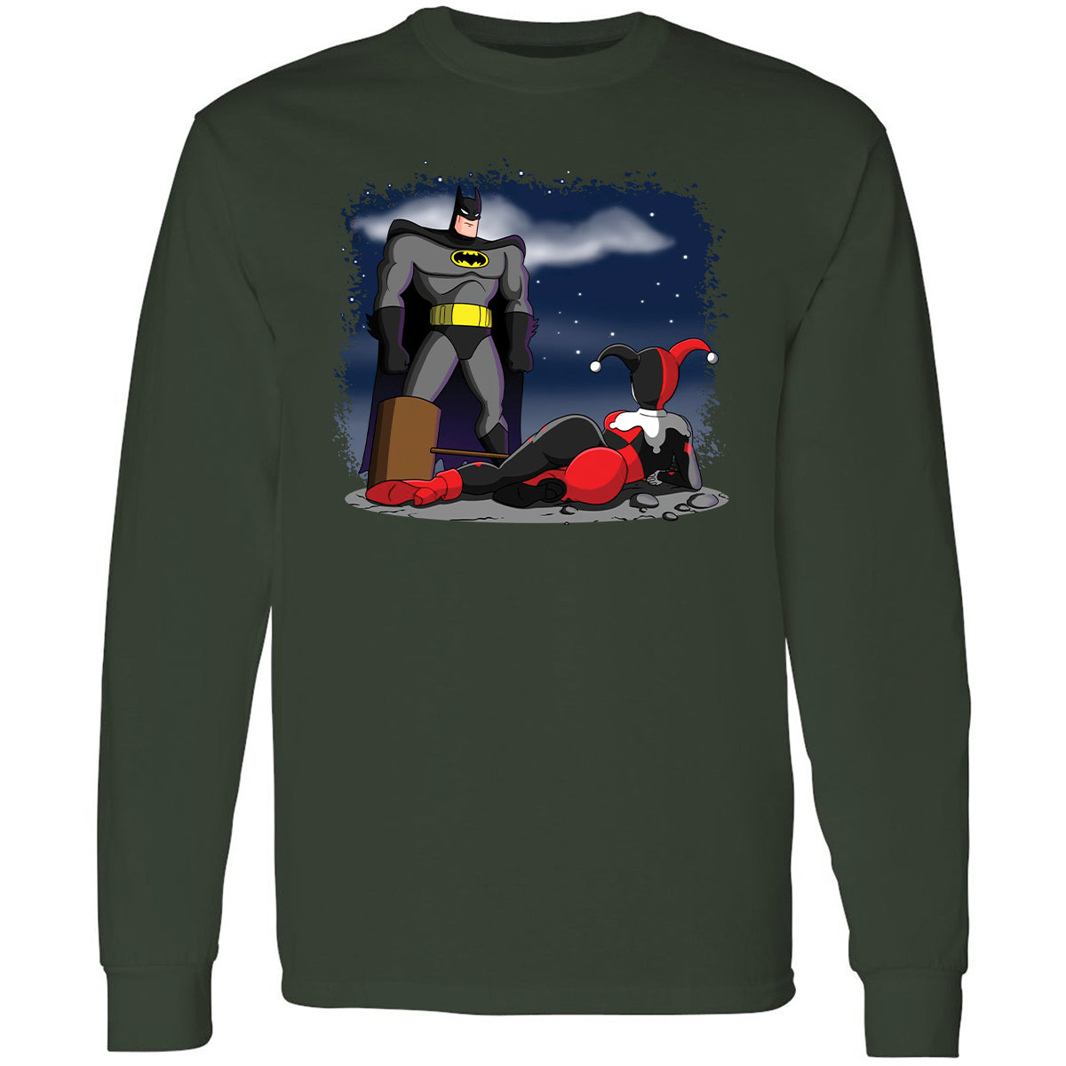 Long Sleeve T-Shirt - JA8NLRZX - Forest Green - 4