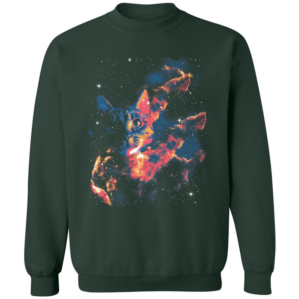 Classic Unisex Sweatshirt - 1SU5C5J5 - Forest Green - 4