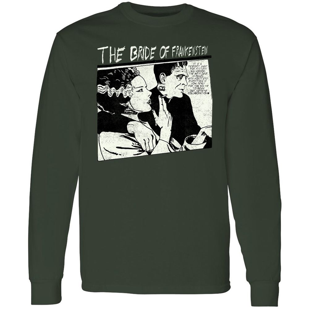 Long Sleeve T-Shirt - X4NB14AF - Forest Green - 4