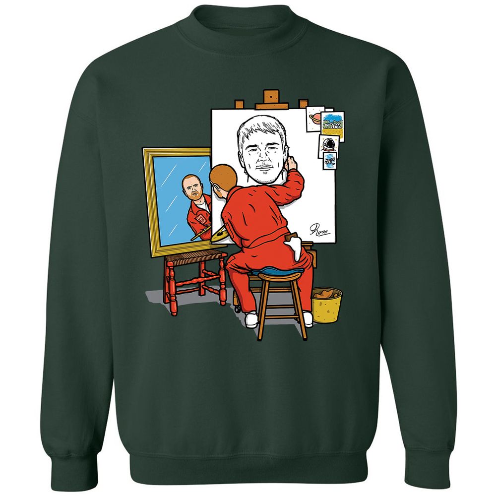 Classic Unisex Sweatshirt - FYUSK7QK - Forest Green - 4