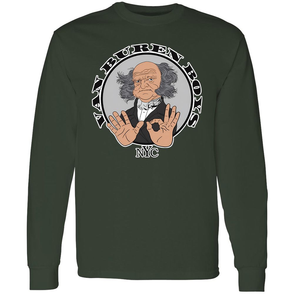 Long Sleeve T-Shirt - 2HUXY36F - Forest Green - 4