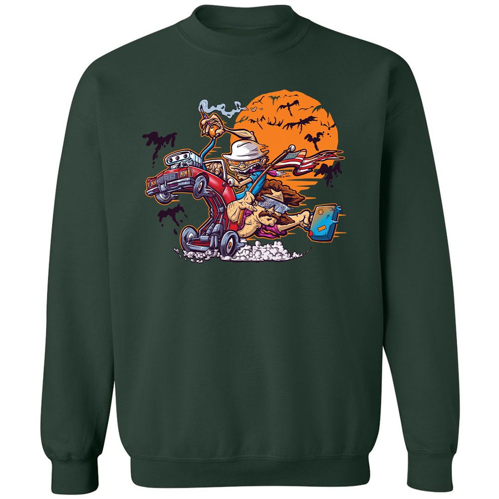Classic Unisex Sweatshirt - N8DEQDEL - Forest Green - 4