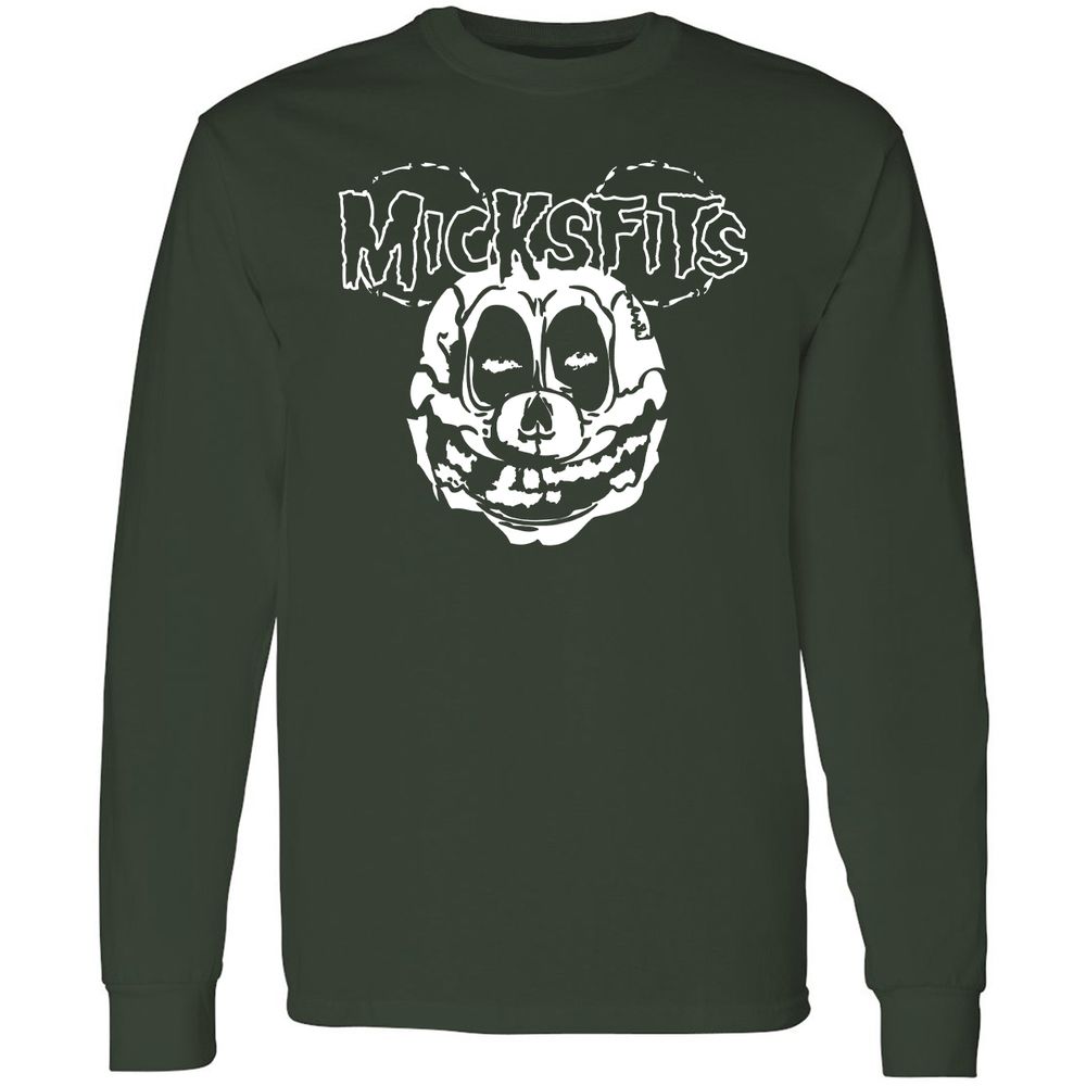 Long Sleeve T-Shirt - 1LUS2L2F - Forest Green - 4