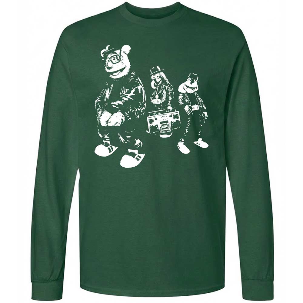 The muppets gang - Forest Green - 4