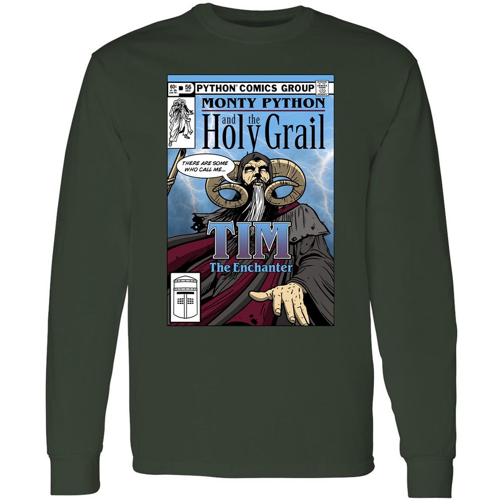 Long Sleeve T-Shirt - S4ZWVMFH - Forest Green - 4