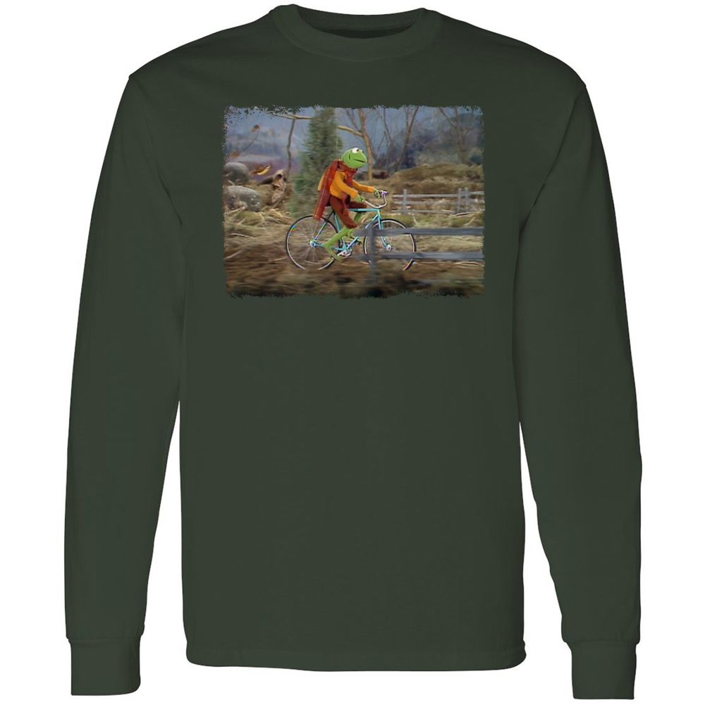 Long Sleeve T-Shirt - 38VF1LE5 - Forest Green - 4