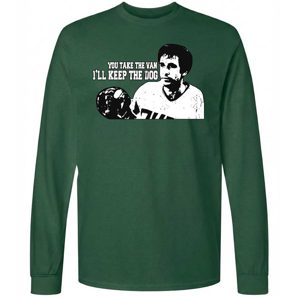 Long Sleeve T-Shirt - E3J9DC7A - Forest Green - 4