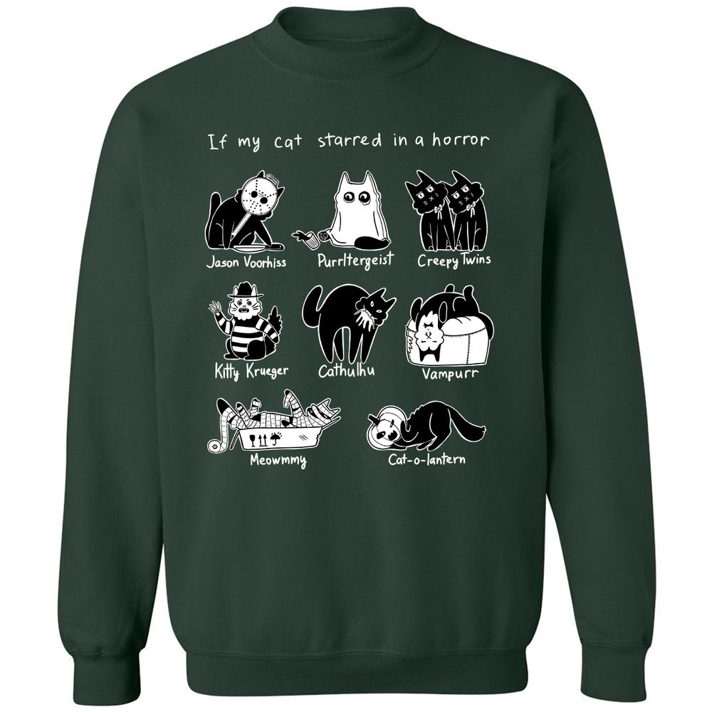Classic Unisex Sweatshirt - N4V3T557 - Forest Green - 4