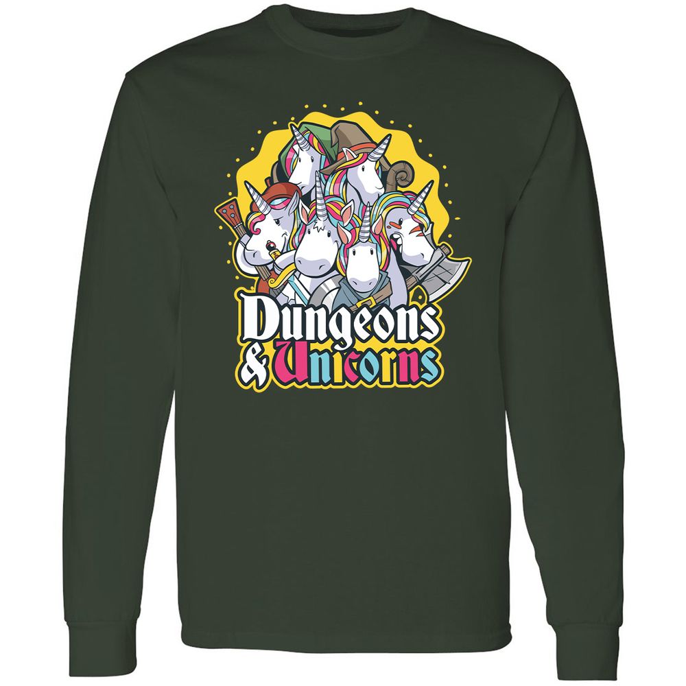 Long Sleeve T-Shirt - NV3FLN81 - Forest Green - 4