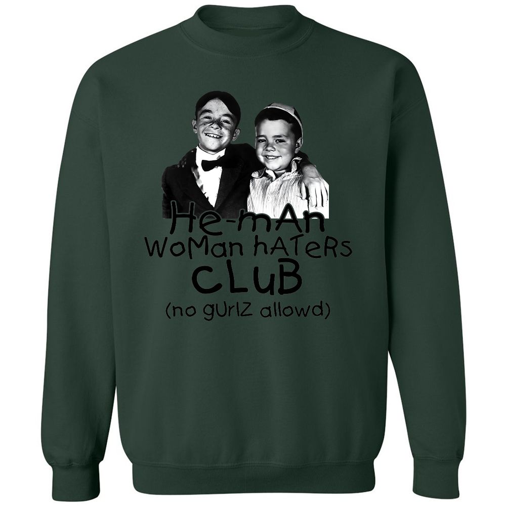 Classic Unisex Sweatshirt - 2BZQXFFH - Forest Green - 4