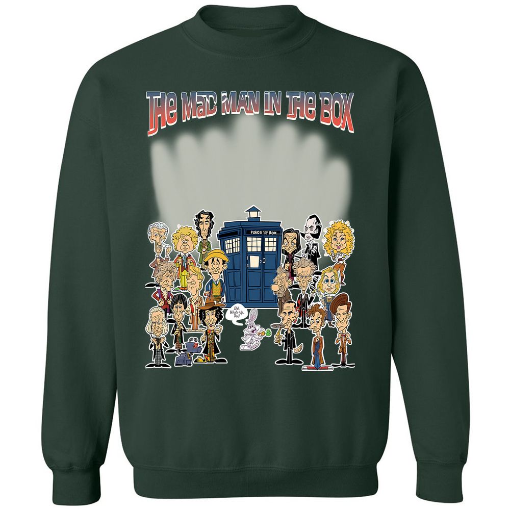 Classic Unisex Sweatshirt - LRES9AKH - Forest Green - 4