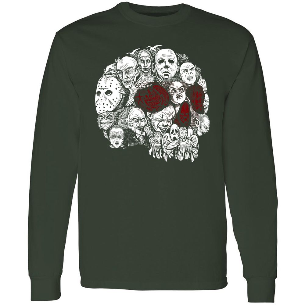 Long Sleeve T-Shirt - 4YSSDGL5 - Forest Green - 4