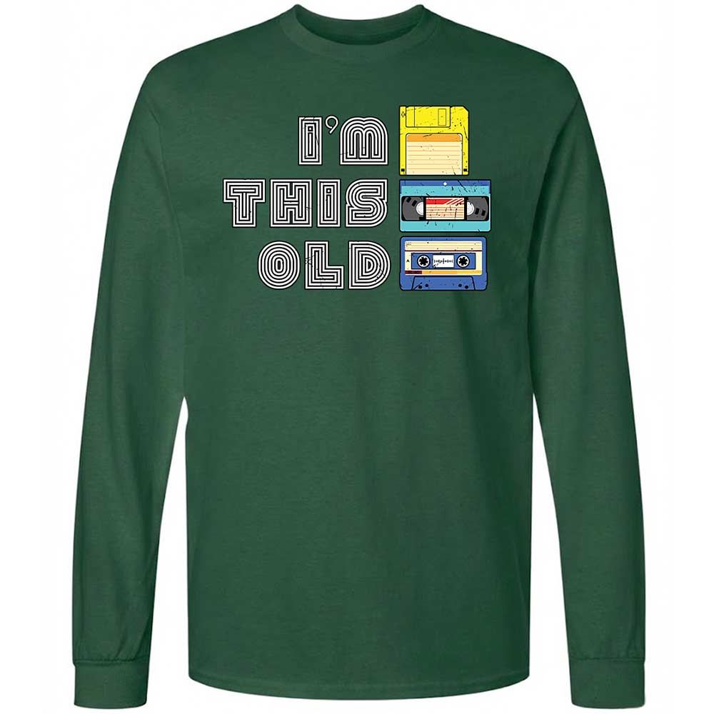 Long Sleeve T-Shirt - Black - Forest Green - 4