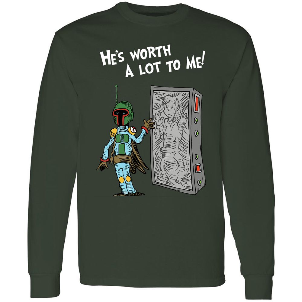 Long Sleeve T-Shirt - Z35FJD94 - Forest Green - 4