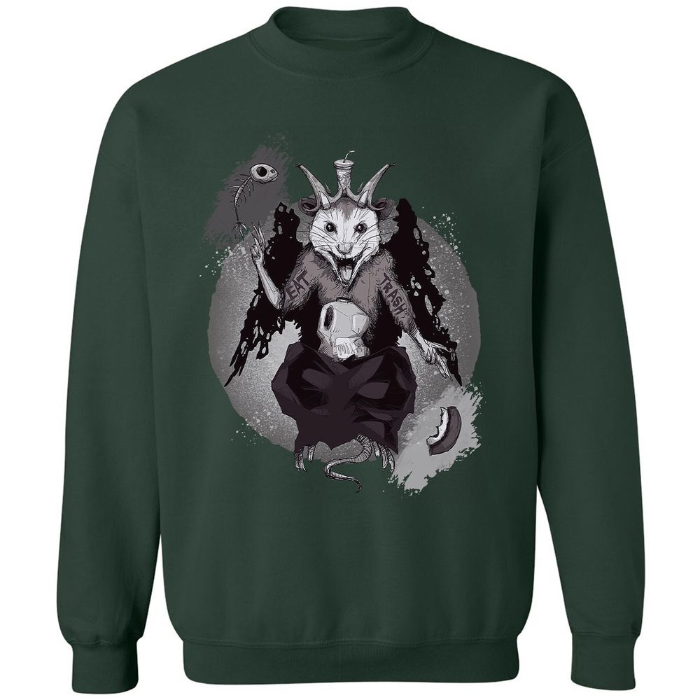 Classic Unisex Sweatshirt - SUGAW1VL - Forest Green - 4